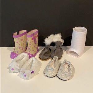 18 inch doll shoe lot